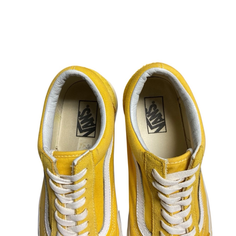 Vans Old Skool Yellow Skateboard Sneakers Men’s Size 10 - Picture 2 of 14